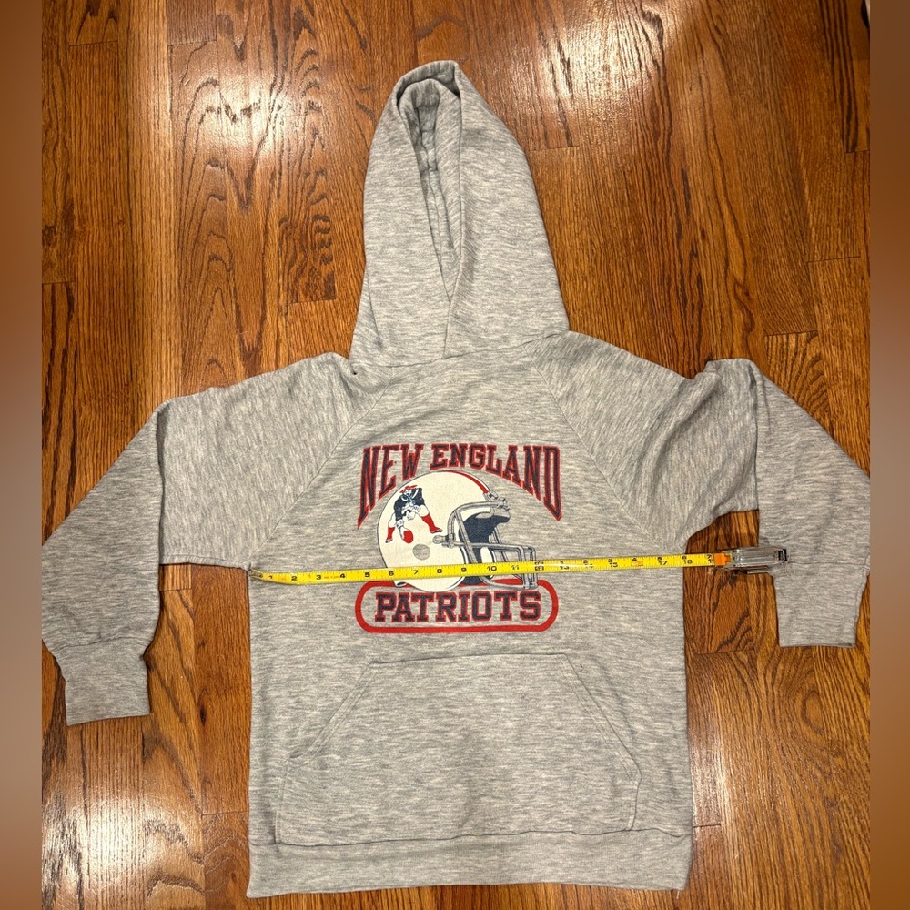 Vintage 80s/90s New England Patriots Hoodie | Logo 7 | Made in USA